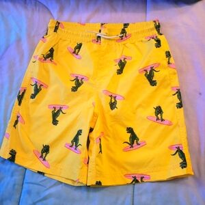 Old Navy/Boys Surfing Dinosaur Swim Shorts